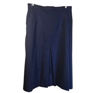 Panther 15/16 Navy Blue Straight/Pencil Skirt [0384]